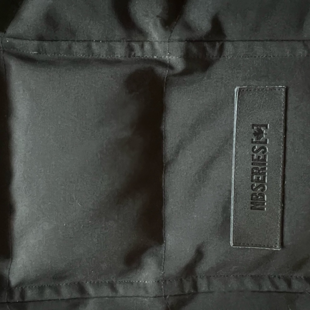 Women's Black Courcheval Removable Fur Leather & Duck Down Parka - Picture 5 of 7
